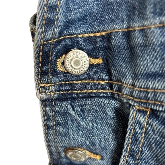 Old Navy Denim Overall Shorts XXL - Picture 5 of 16